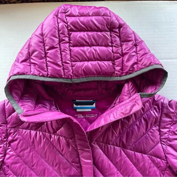 Columbia Purple Jacket Omni-Shield size 18/20 - Picture 3 of 11